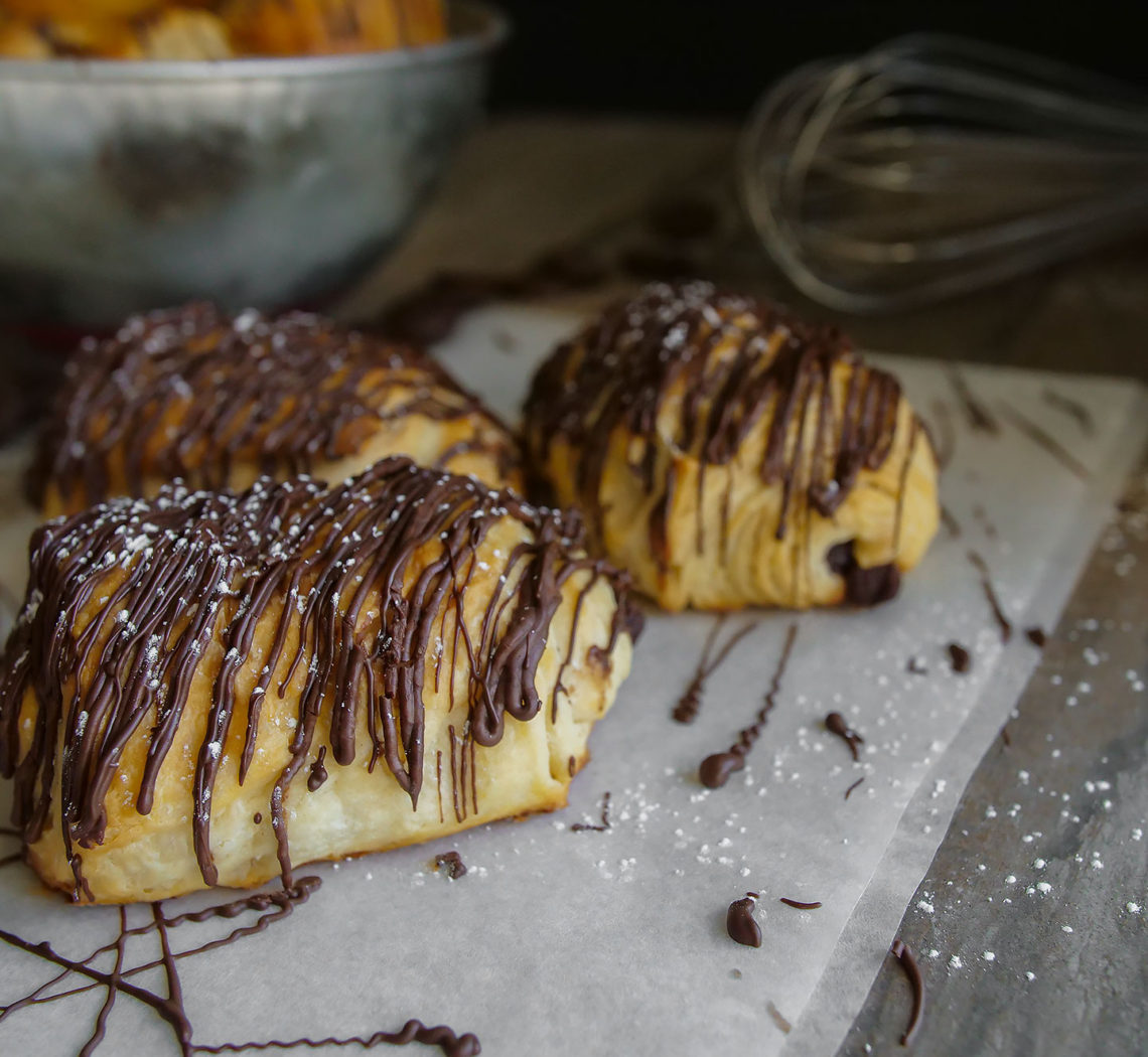 Chocolate Covered Croissants